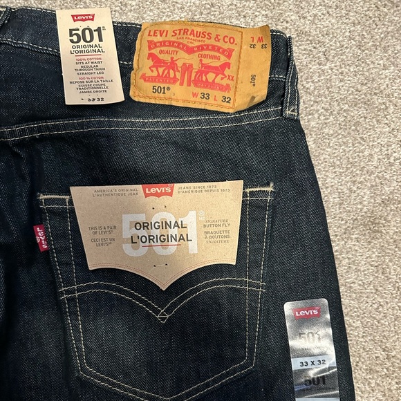NWT Levi’s 501 jeans - Picture 5 of 7